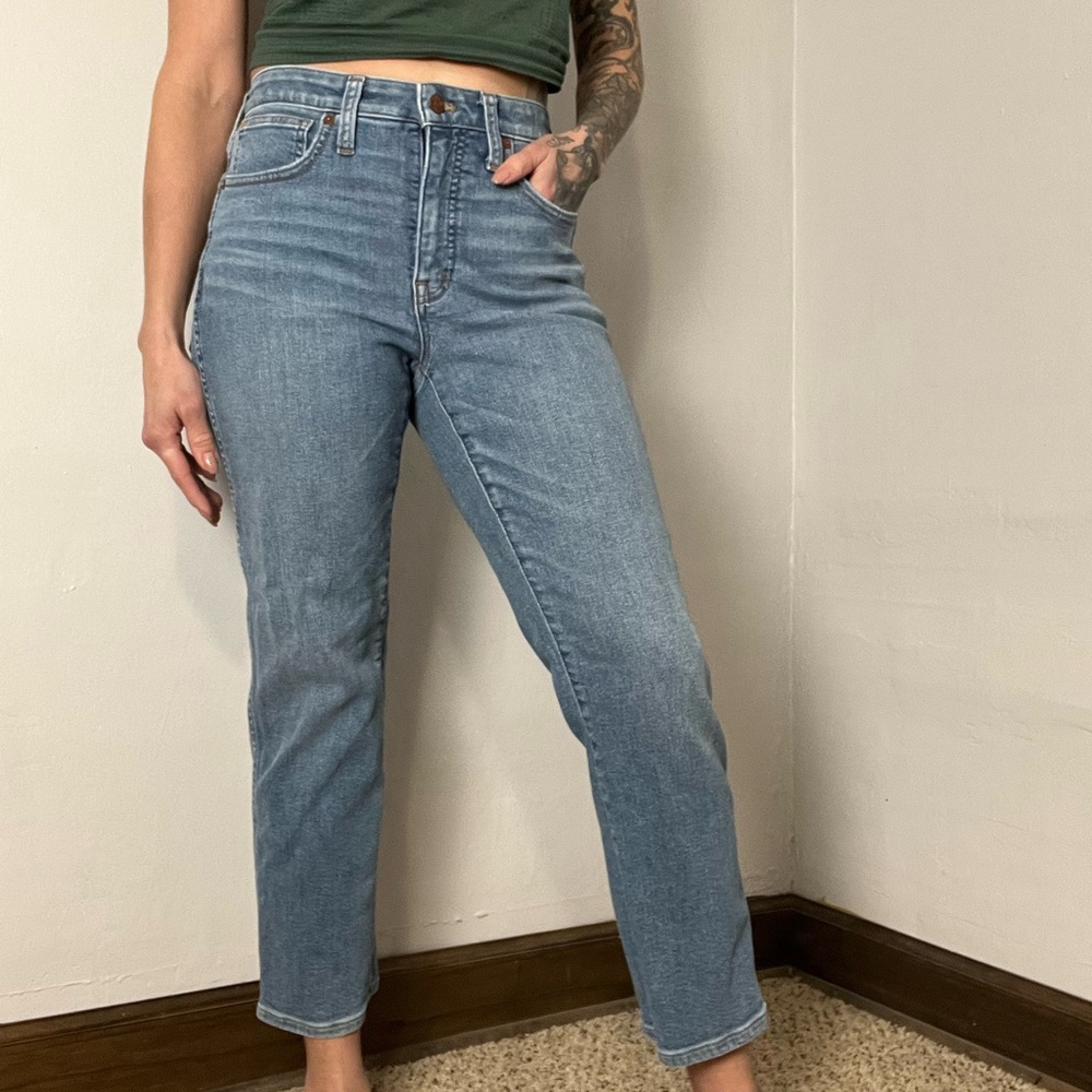 Madewell Curvy Stovepipe Women's Jeans